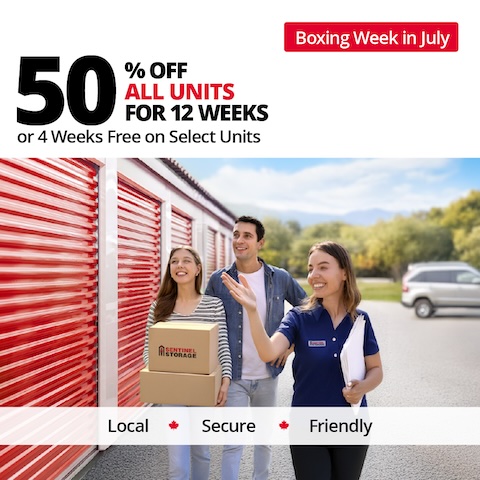 Sentinel Storage - Vernon Promotion