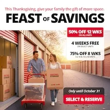 Sentinel Storage - Vernon Promotion